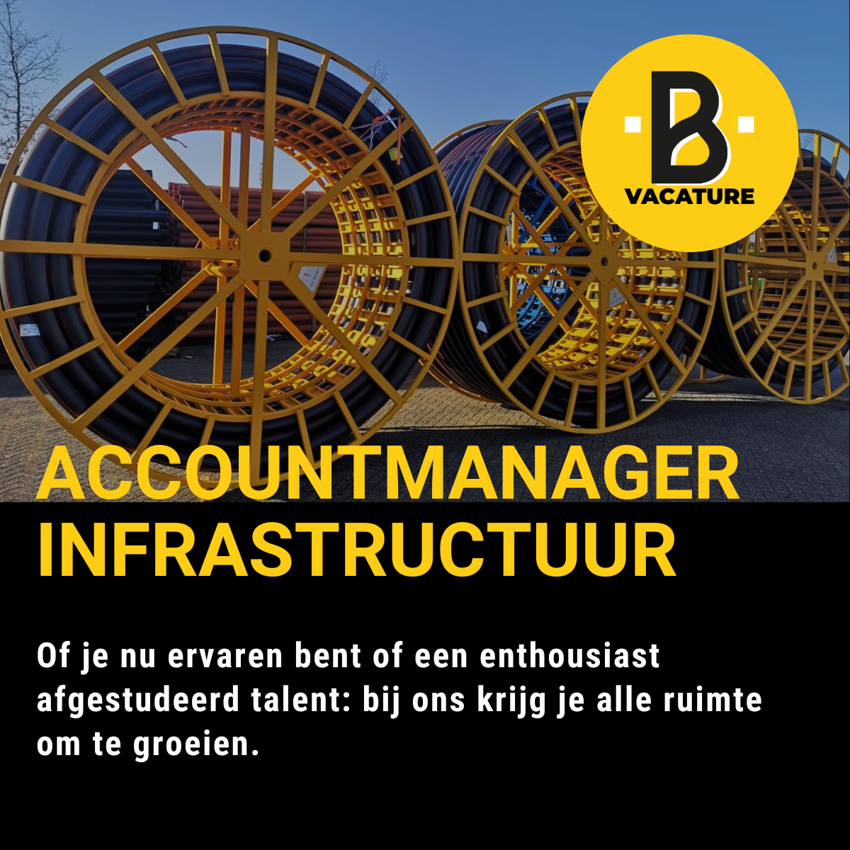 solliciteer nu: Accountmanager Infrastructuur
